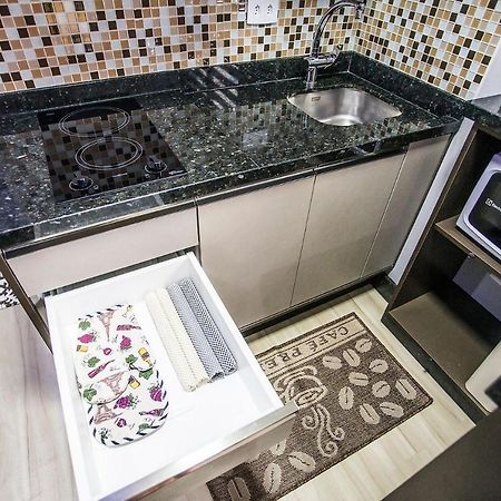 Studio Completo Com Escritorio - All1218 Curitiba Kültér fotó