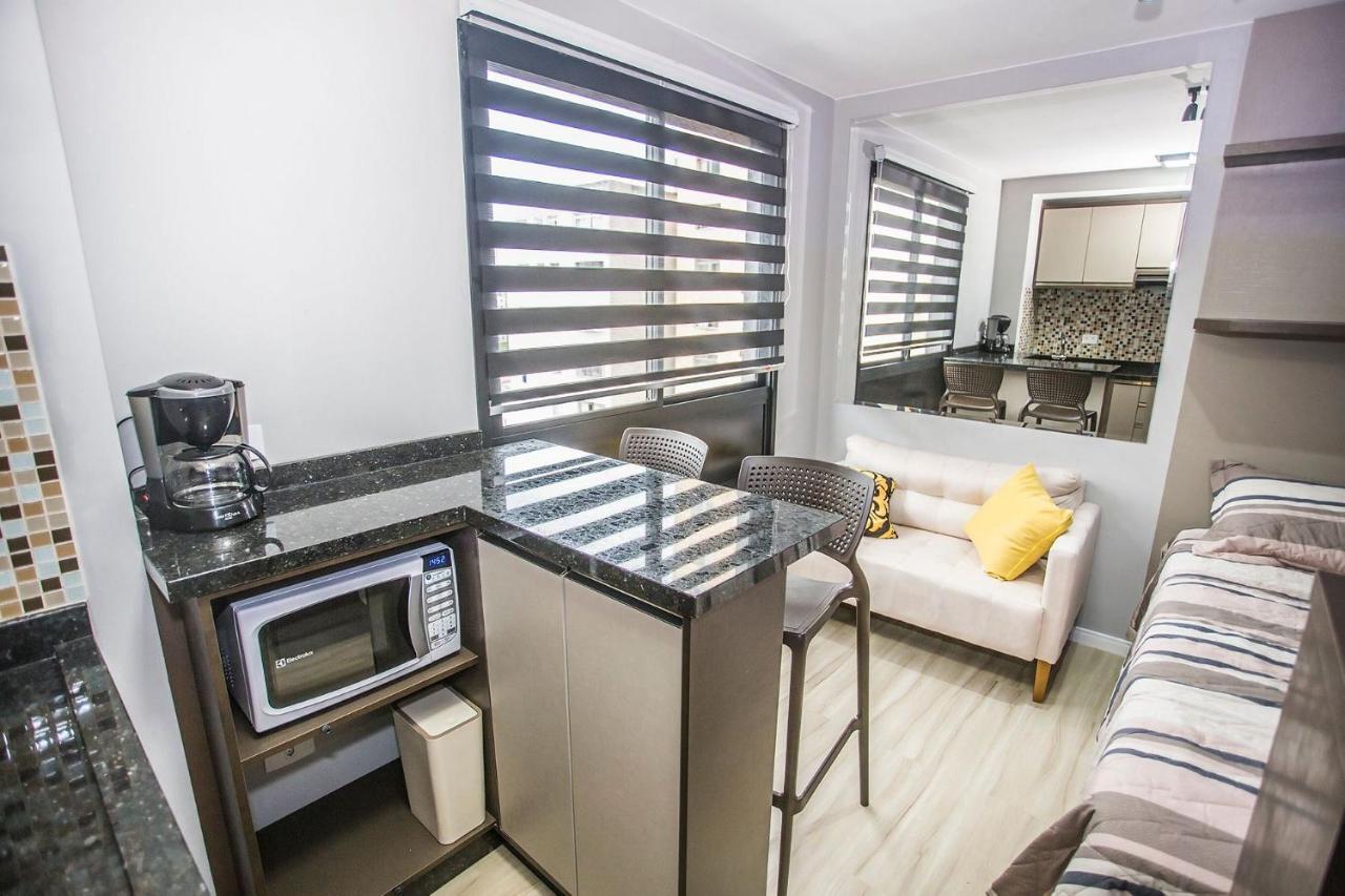 Studio Completo Com Escritorio - All1218 Curitiba Kültér fotó