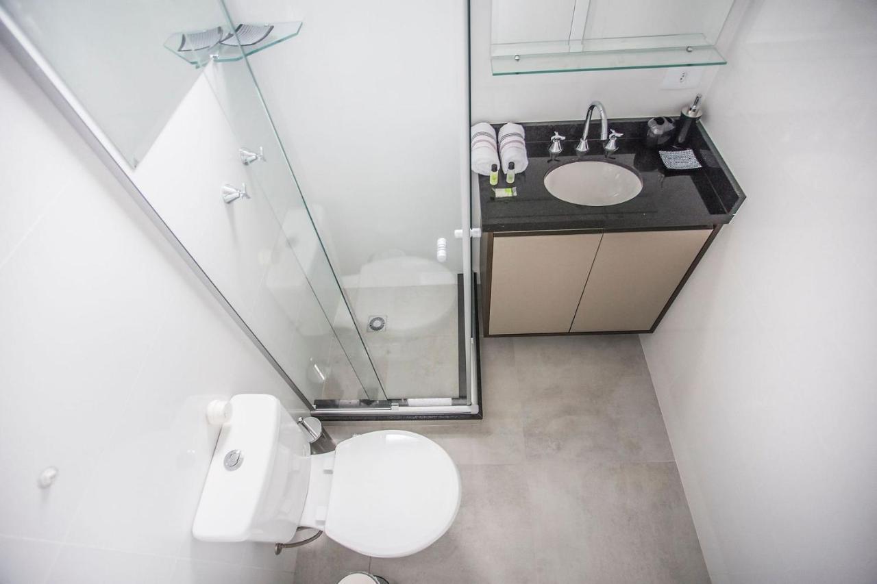Studio Completo Com Escritorio - All1218 Curitiba Kültér fotó