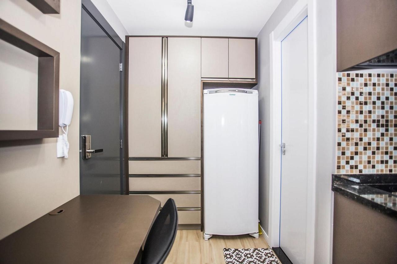 Studio Completo Com Escritorio - All1218 Curitiba Kültér fotó